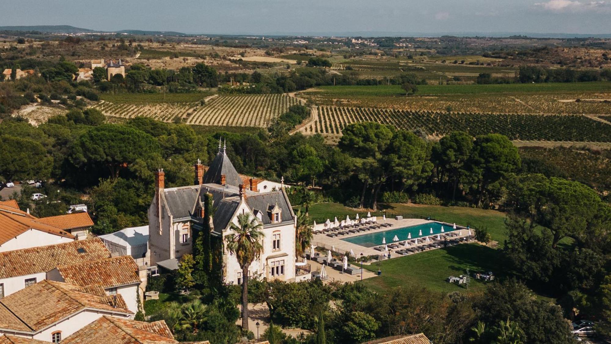 Chateau St Pierre De Serjac Puissalicon Exterior foto